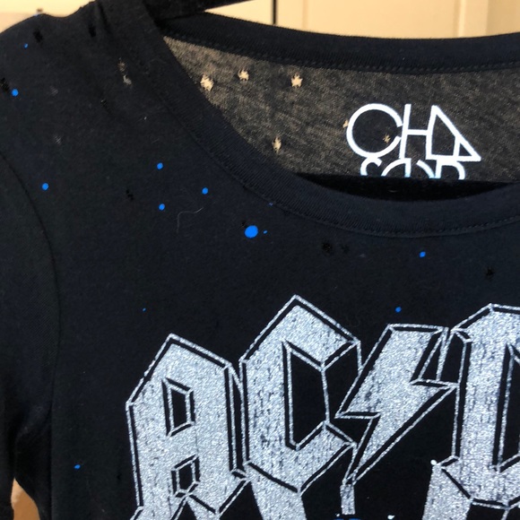 New Chaser Brand AC/DC Let There Be Rock Shirt - Picture 8 of 12